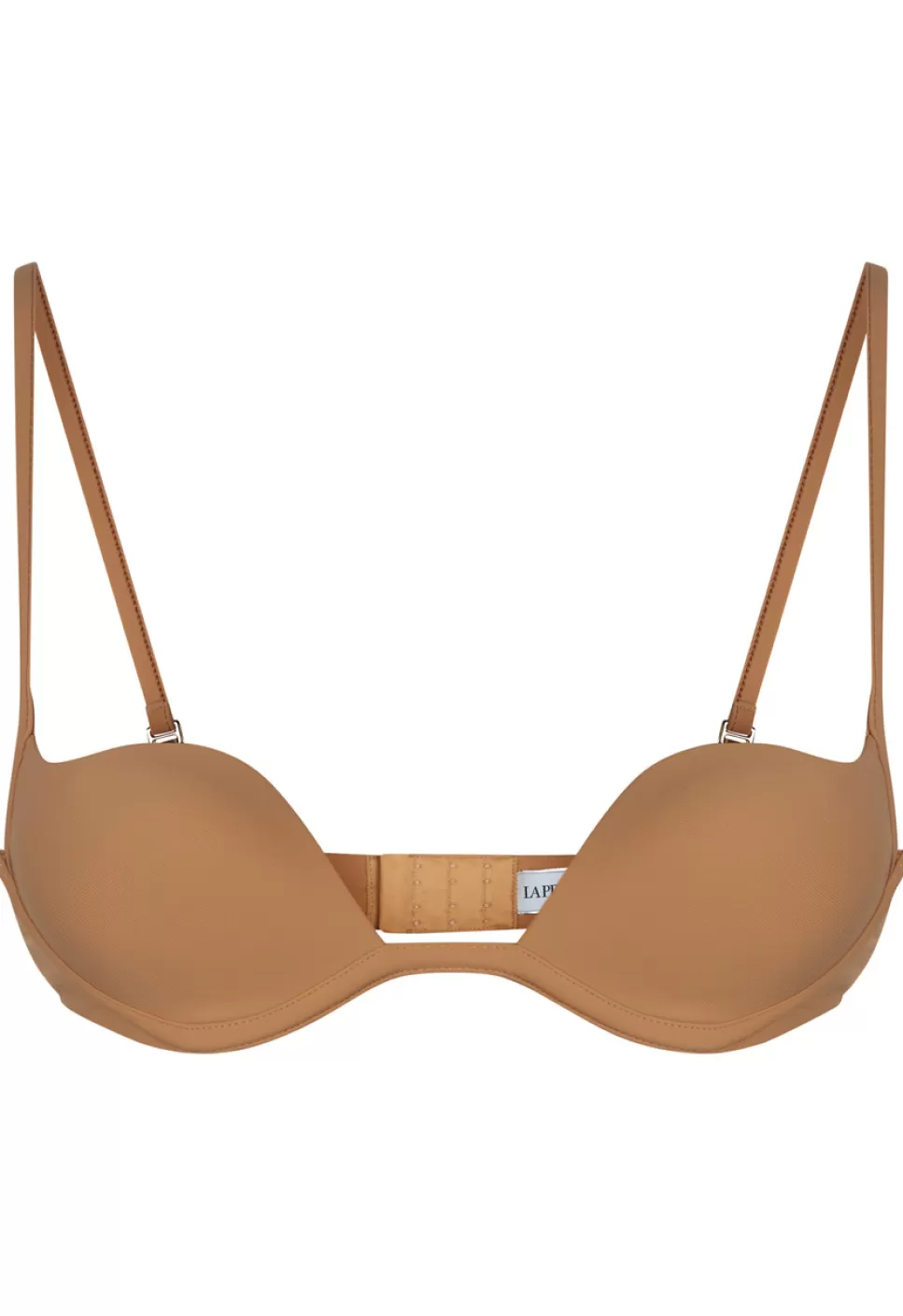 La Perla Amaretto-coloured Non-wired Padded Push-up Bra Nude Hot