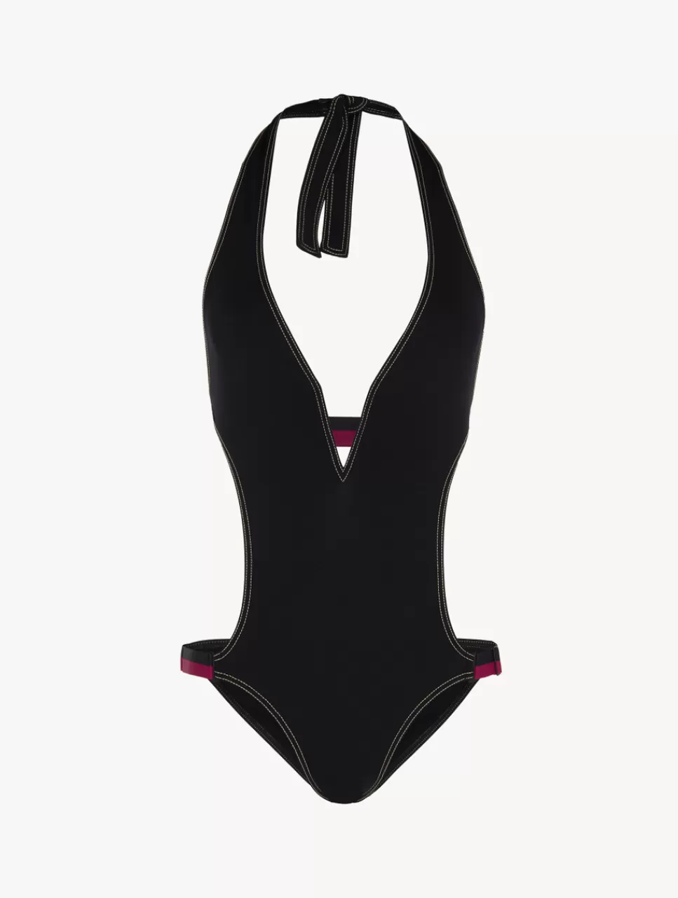 La Perla Bañador Con Cortes Cut-out De Color Negro Flash Sale
