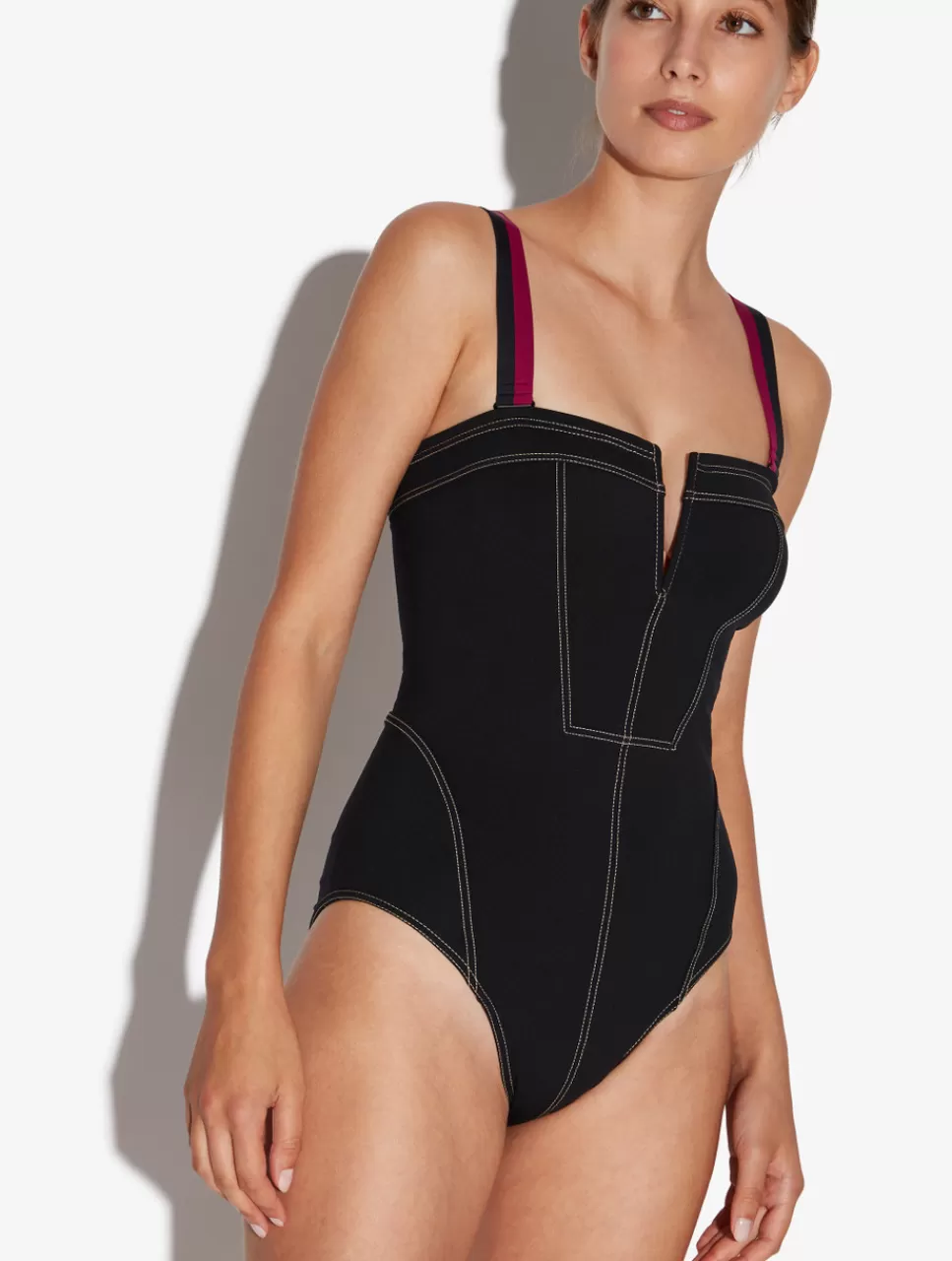 La Perla Bañador De Color Negro Store