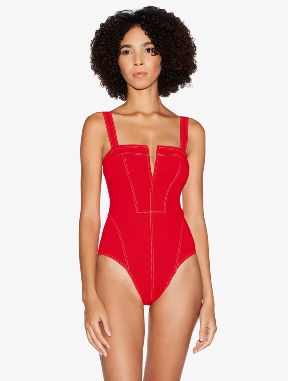 La Perla Bañador De Color Rojo Flash Sale
