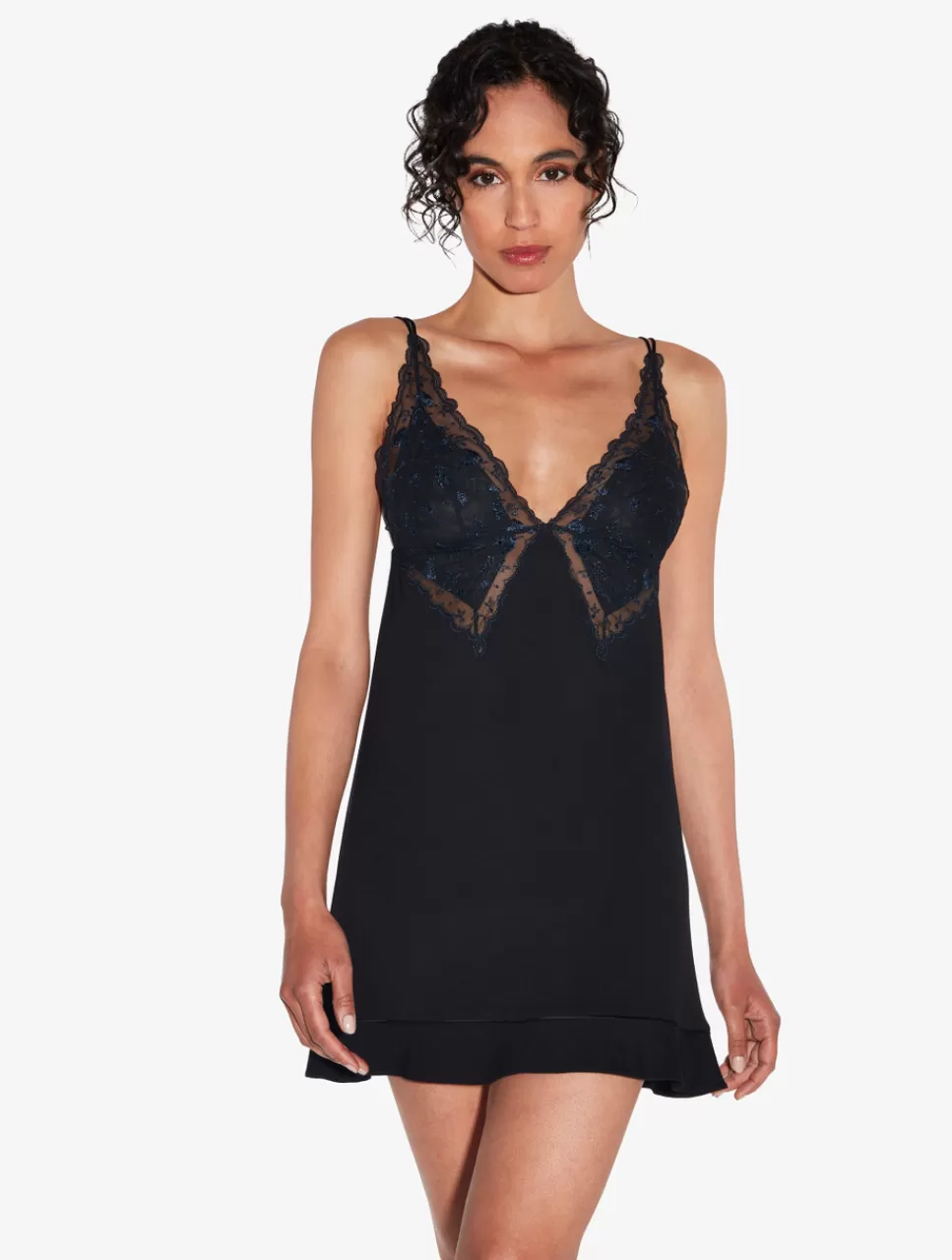 La Perla Babydoll Onyx Negro Shop