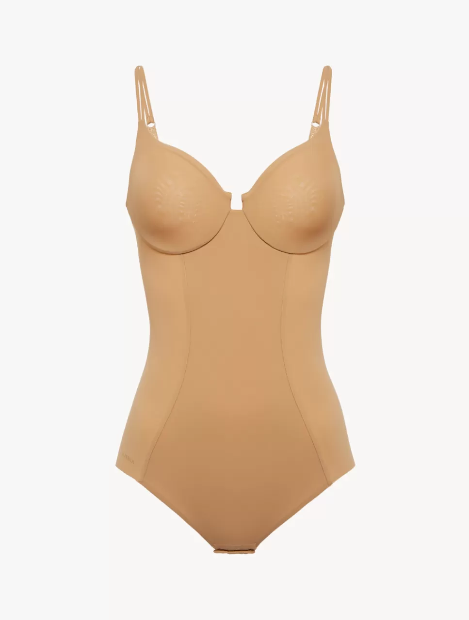 La Perla Body Con Aros Color Carne Nude Cheap