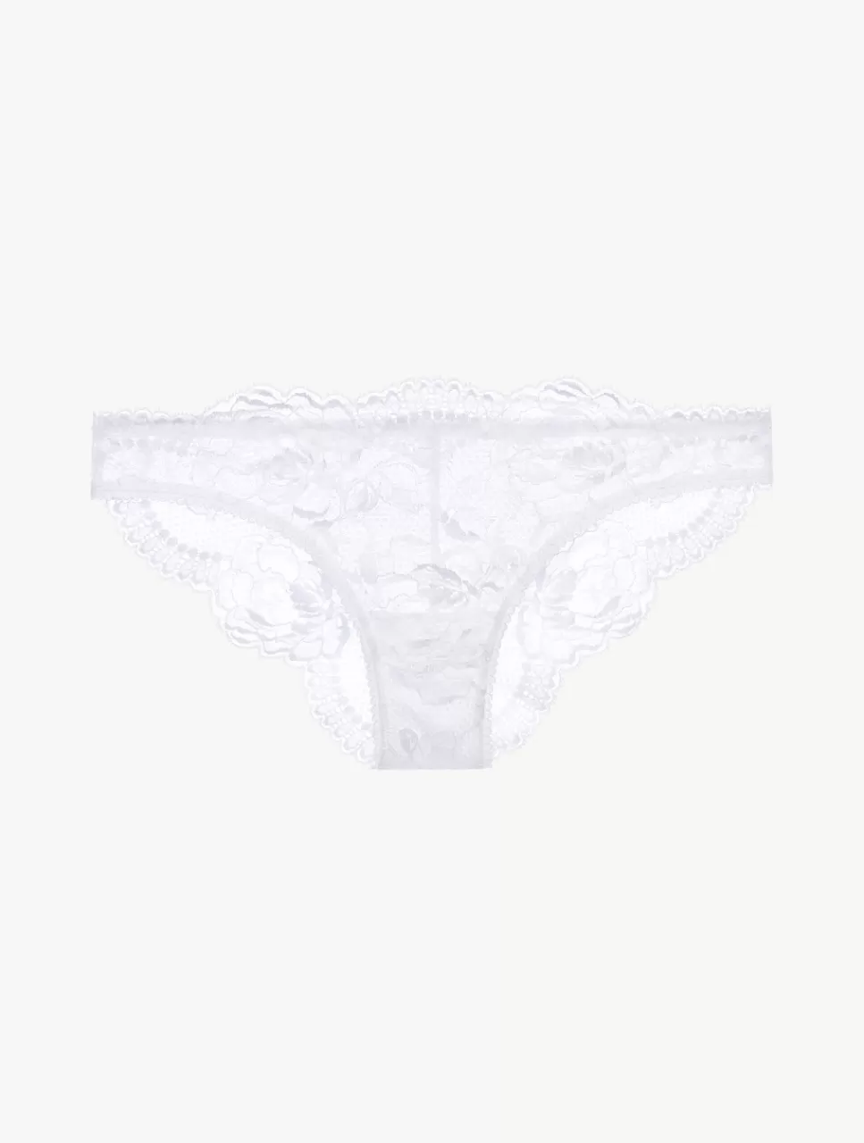 La Perla Braguita Brasileña De Encaje Blanco White Online