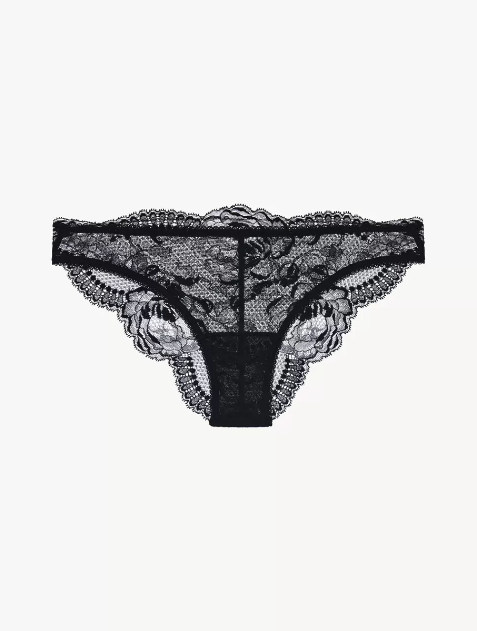 La Perla Braguita Brasileña De Encaje Negro Black Clearance