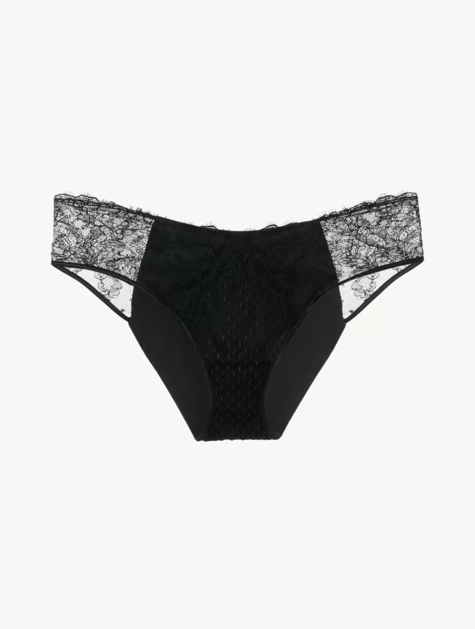 La Perla Braguita Con Encaje Leavers Negro Clearance