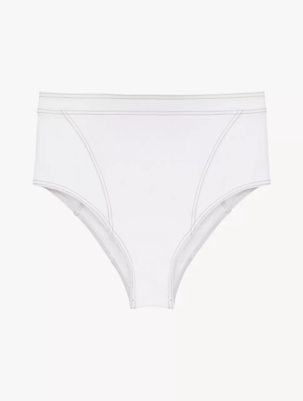 La Perla Braguita De Bikini De Cintura Alta De Color Blanco Fashion