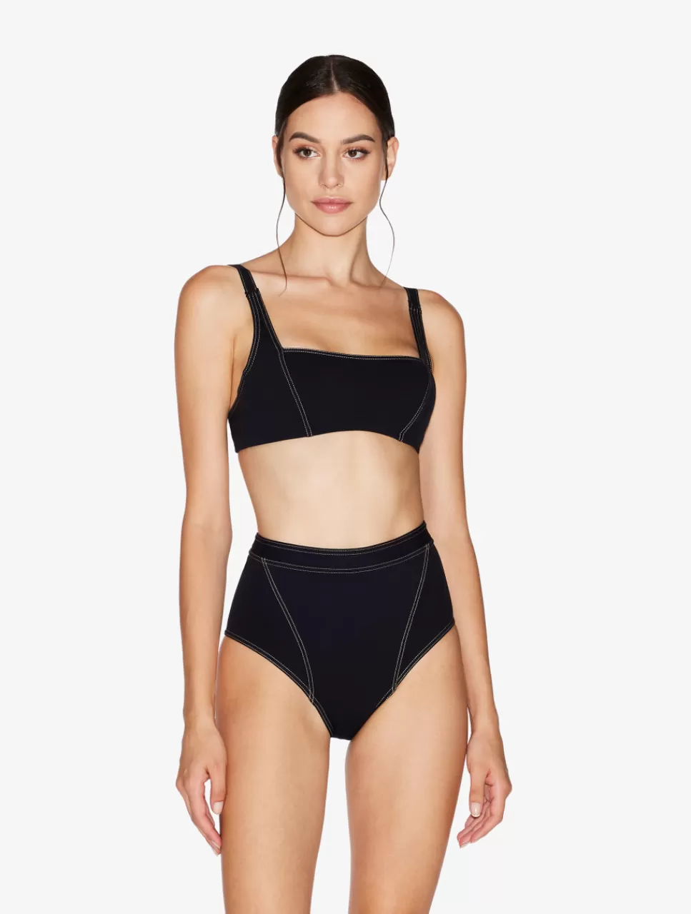La Perla Braguita De Bikini De Cintura Alta De Color Negro Best
