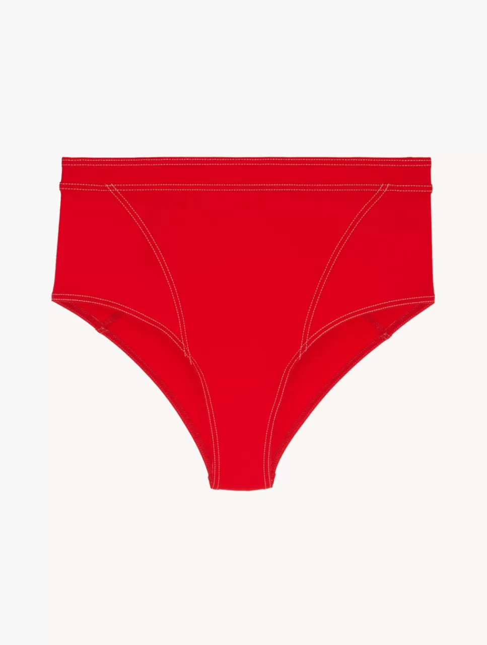 La Perla Braguita De Bikini De Cintura Alta De Color Rojo Outlet