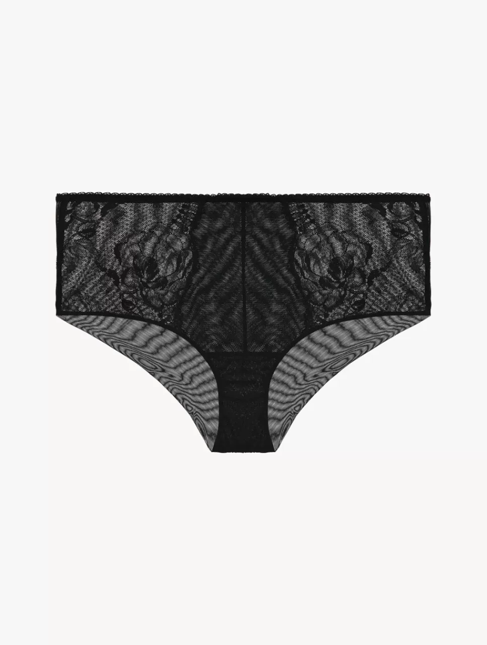 La Perla Braguita Talle Alto De Encaje Negro Black Hot