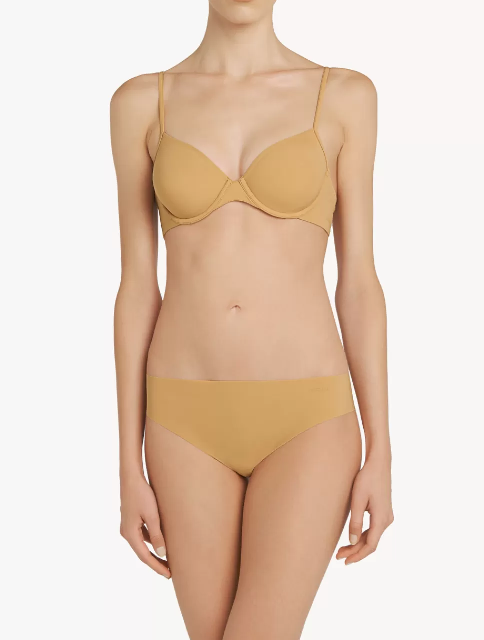 La Perla Braguita Talle Medio Color Avellana Nude Online