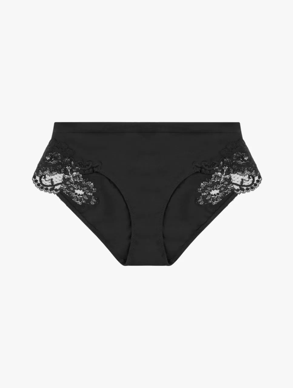 La Perla Braguita Talle Medio De Algodón Negro Black Sale