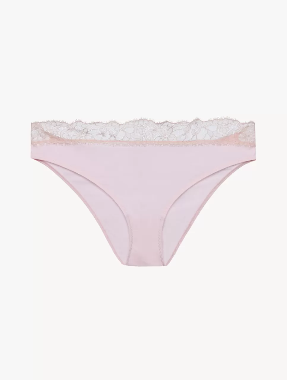 La Perla Braguita Talle Medio De Encaje En Rosa Pink Shop