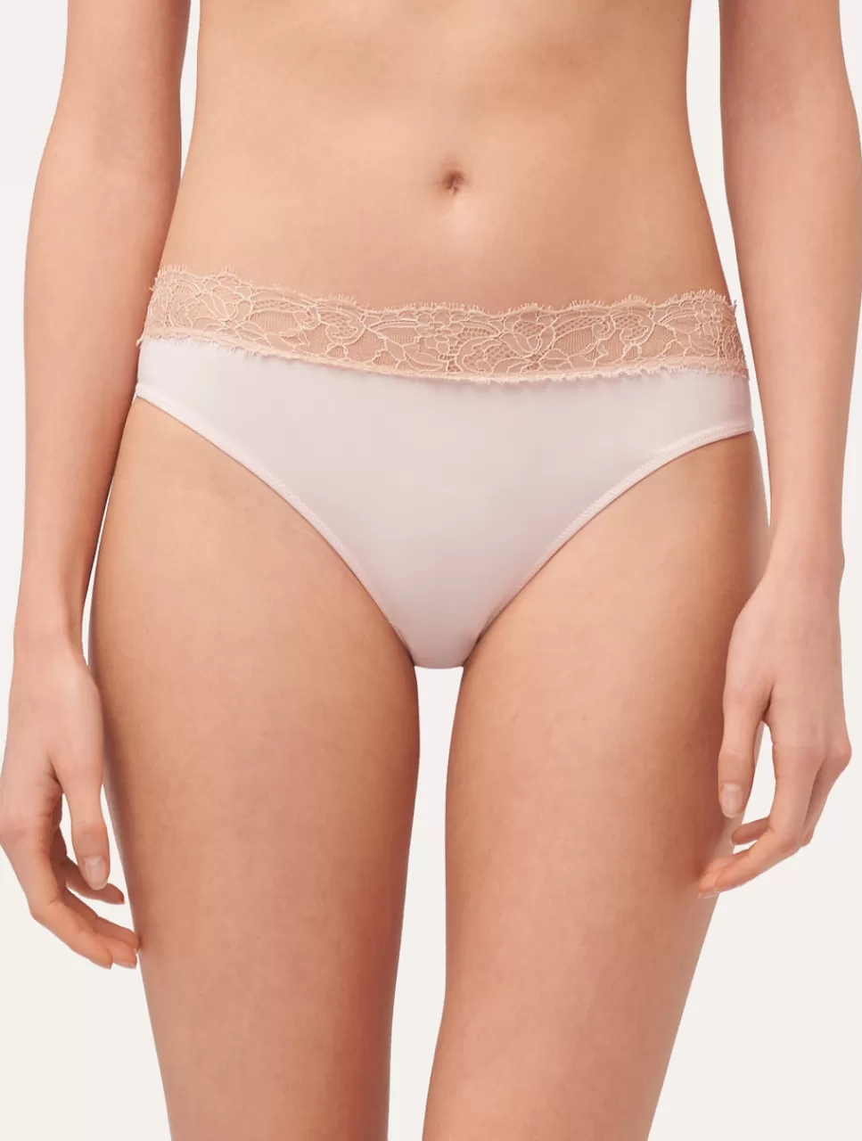 La Perla Braguita Talle Medio De Encaje En Rosa Pink Shop