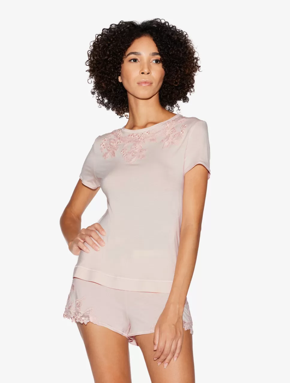 La Perla Camiseta En Rosa Pink New