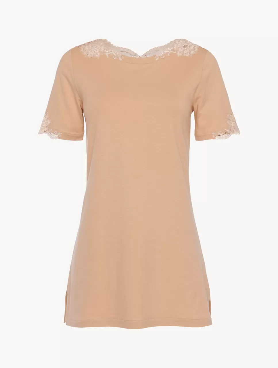 La Perla Camisón De Algodón Natural Nude Best Sale