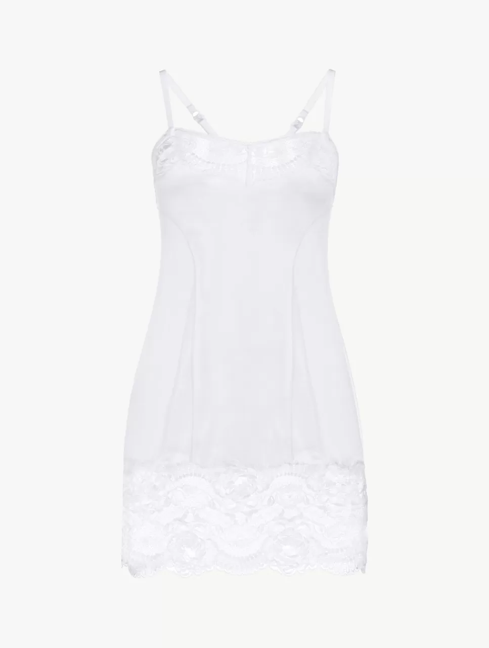 La Perla Camisón De Encaje Blanco White Flash Sale