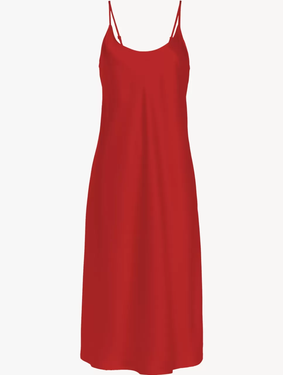 La Perla Camisón De Seda Granate Red Cheap