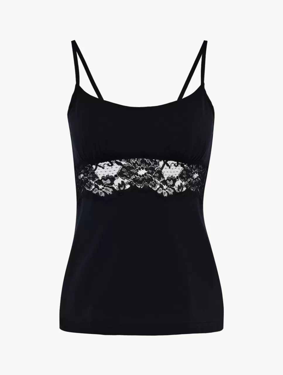 La Perla Camisola De Algodón Negra Black Best