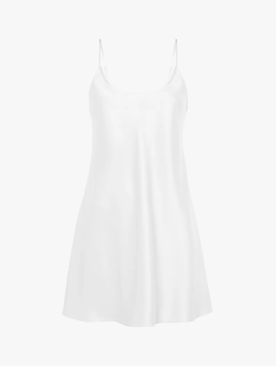 La Perla Combinación Corta De Seda Blanco White Sale