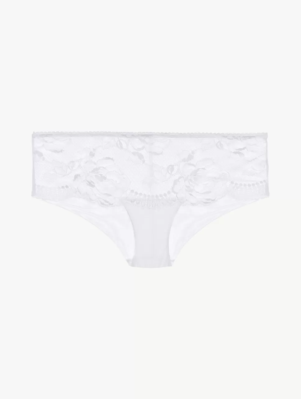 La Perla Culote Tipo Pantalón Corto De Encaje Blanco White Best Sale