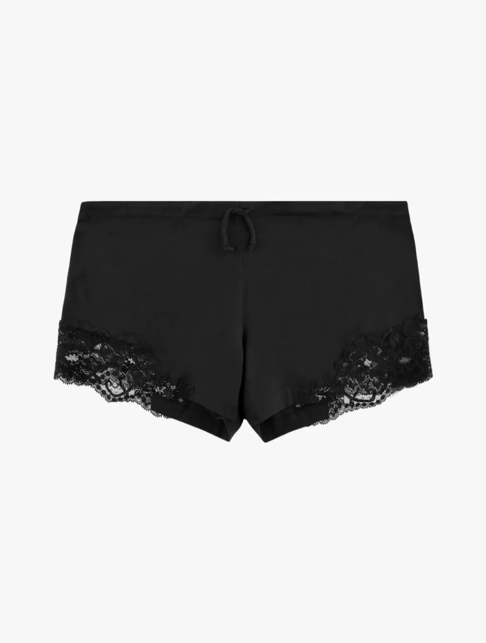 La Perla Pantalones Cortos De Algodón Negro Black Best Sale