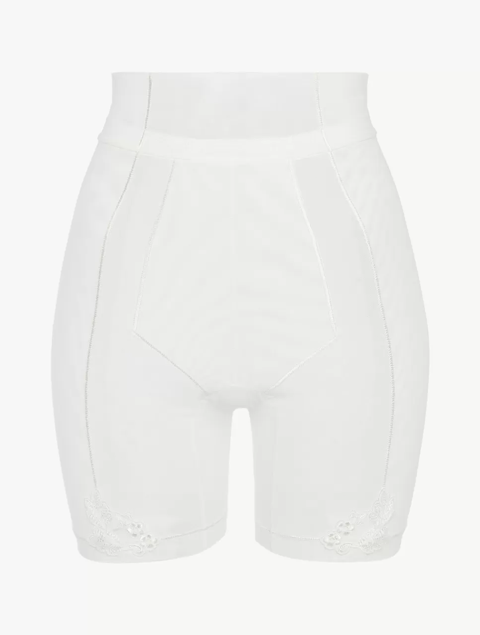 La Perla Shorts Estilo Ciclista De Tul Elástico Blanquecino Off-White Best Sale
