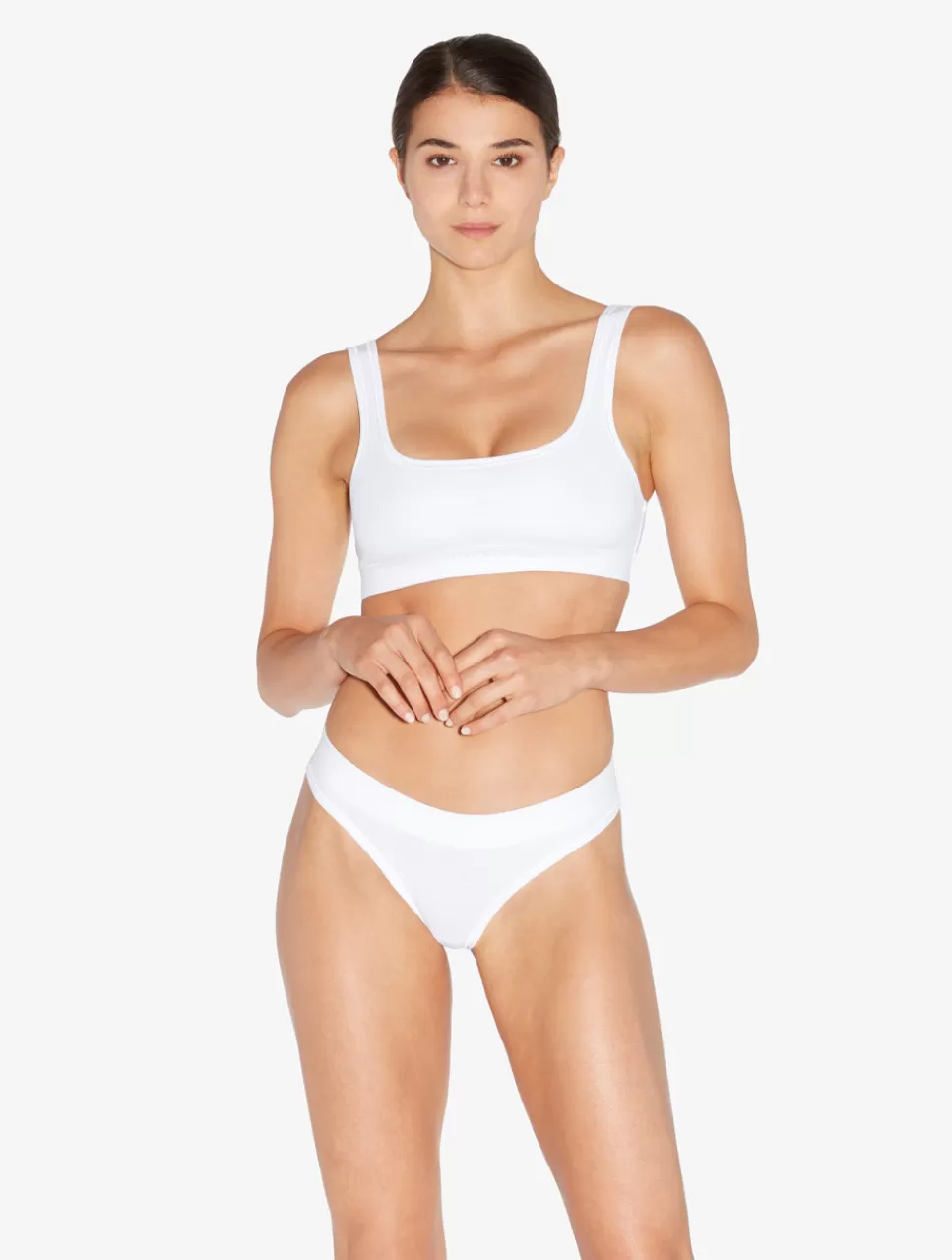 La Perla Suave Sujetador Bralette Color , Exclusivamente Online Blanco Outlet