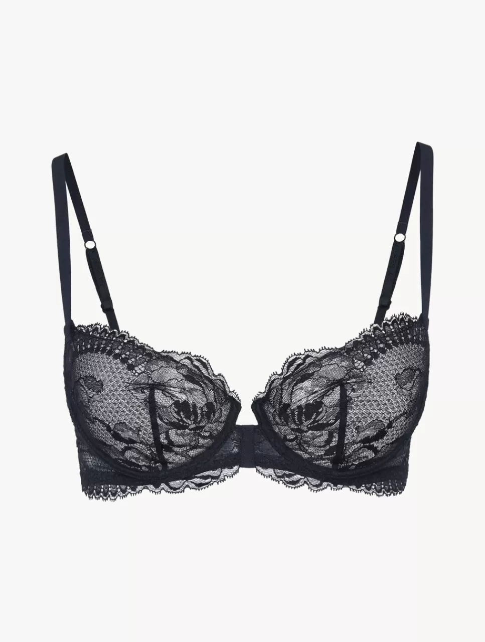 La Perla Sujetador Balconet De Encaje Negro Black Cheap