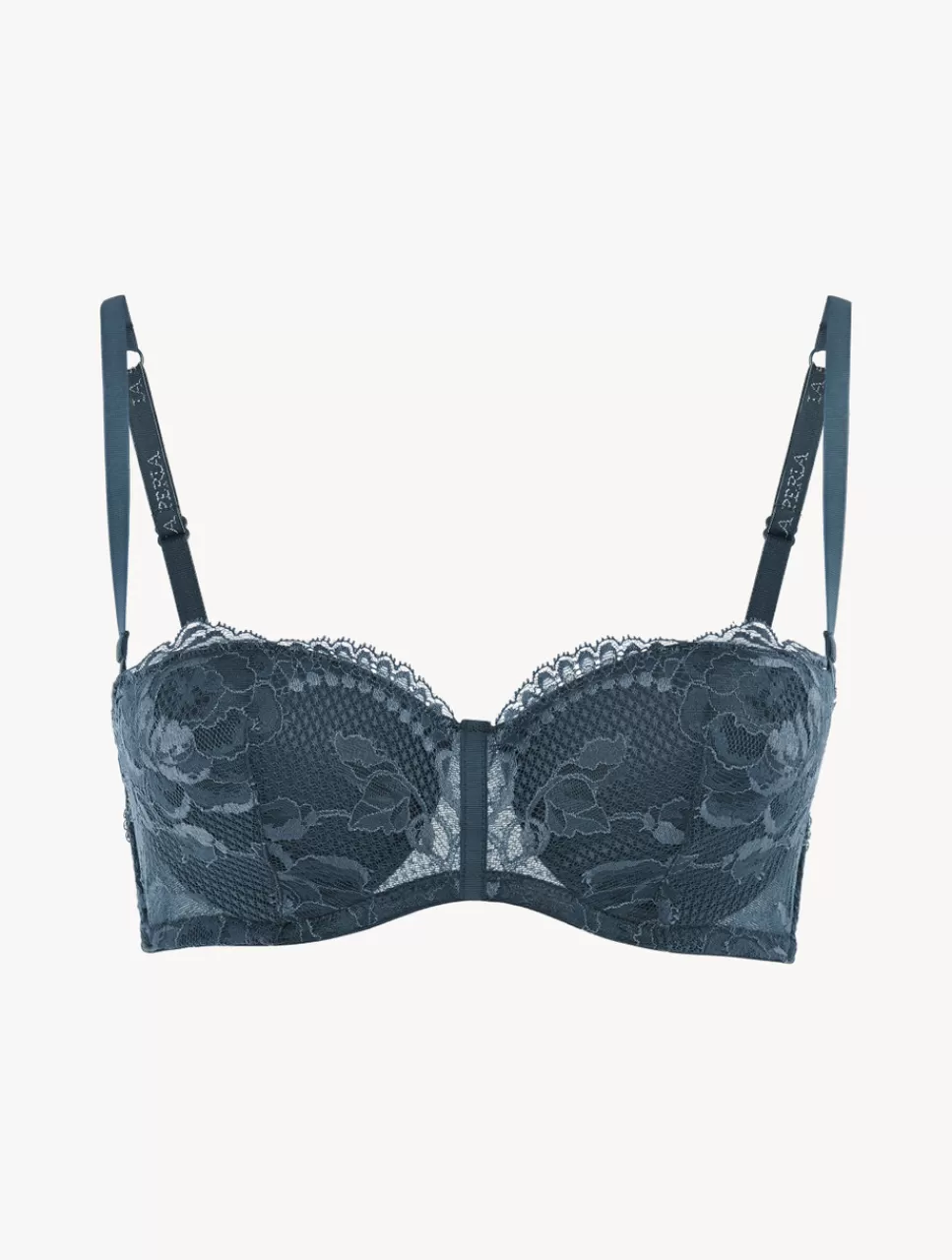 La Perla Sujetador Bandeau De Encaje Azul Oscuro Dark_Blue Shop