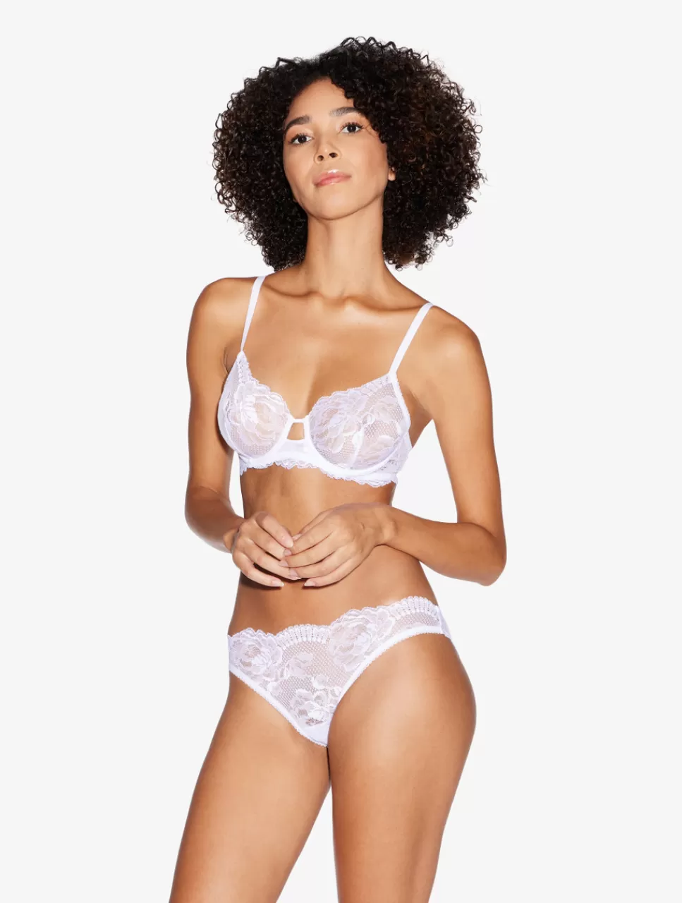 La Perla Sujetador Con Aros De Encaje Blanco White Best