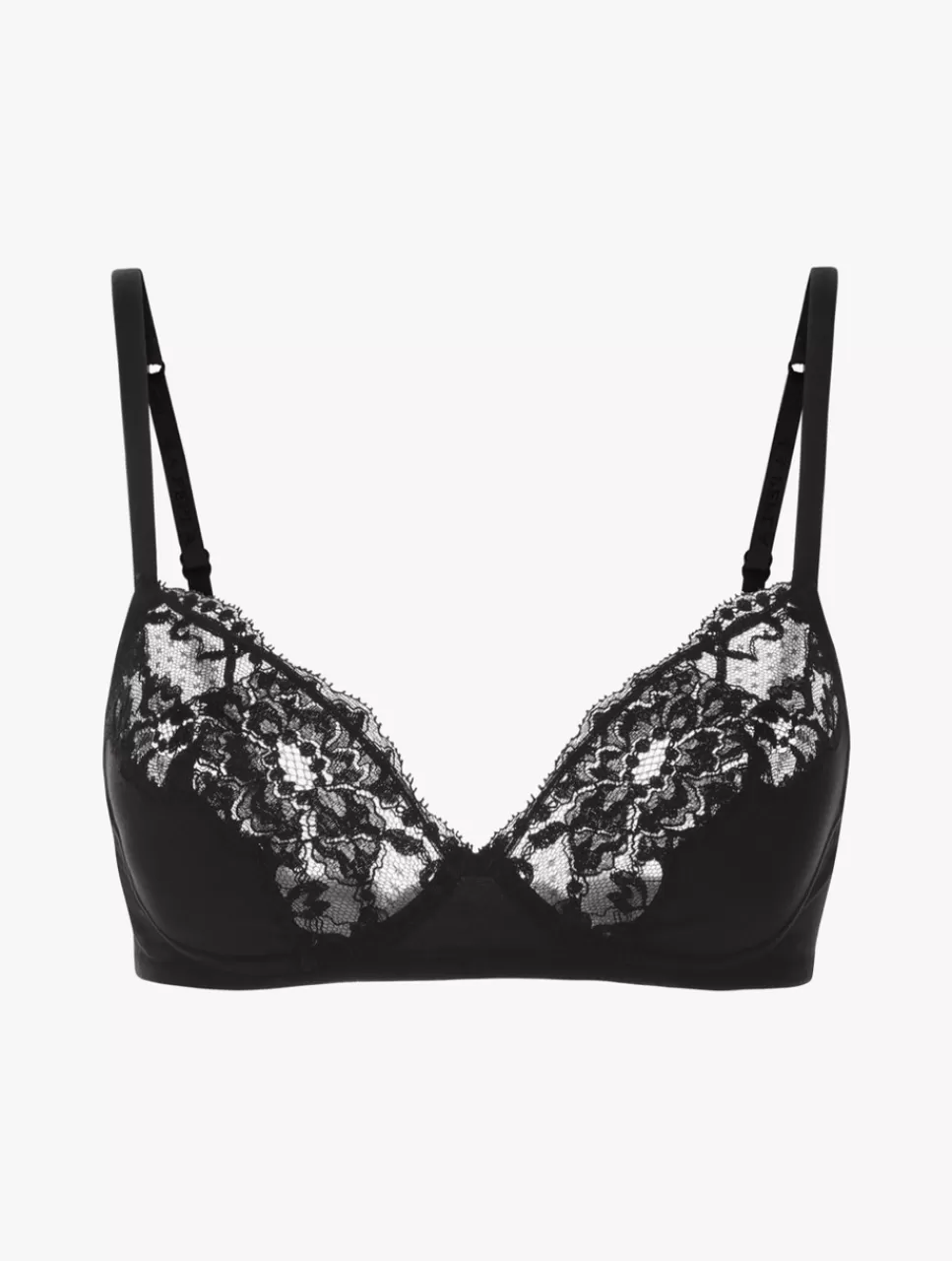 La Perla Sujetador De Algodón Sin Aro Negro Black Discount