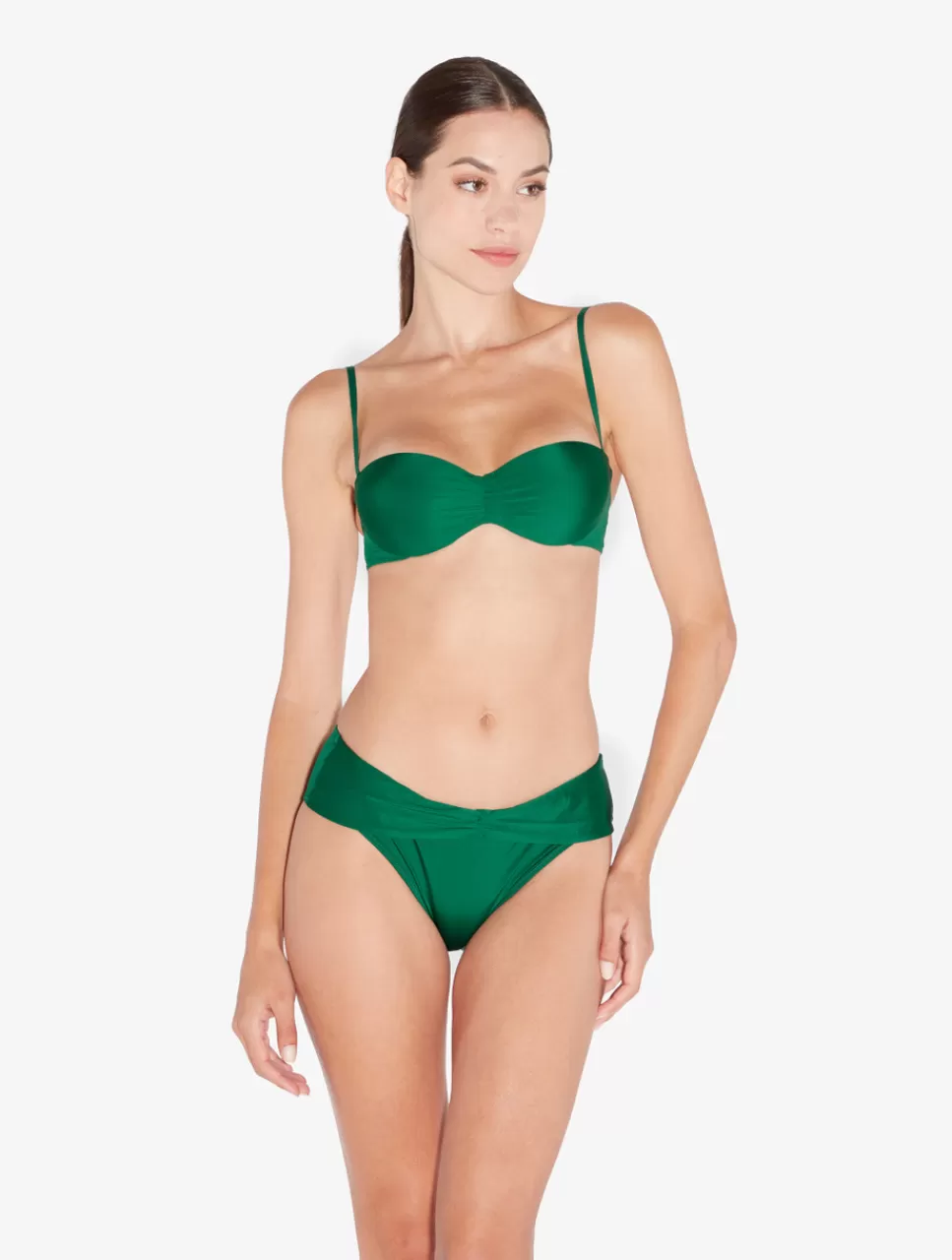 La Perla Sujetador De Bikini Bandeau De Color Verde Outlet
