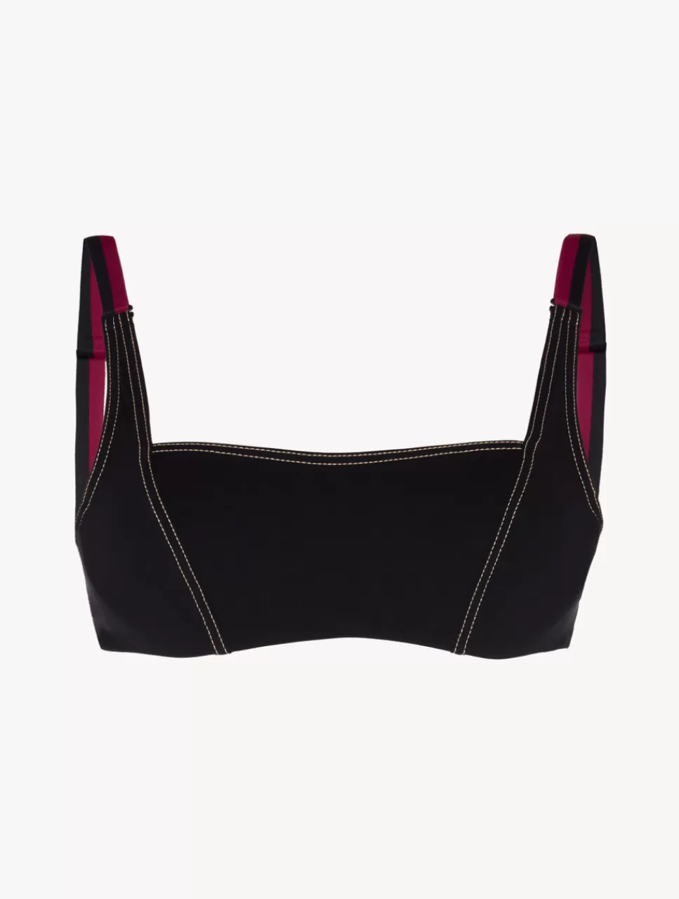 La Perla Sujetador De Bikini Largo De Color Negro Hot