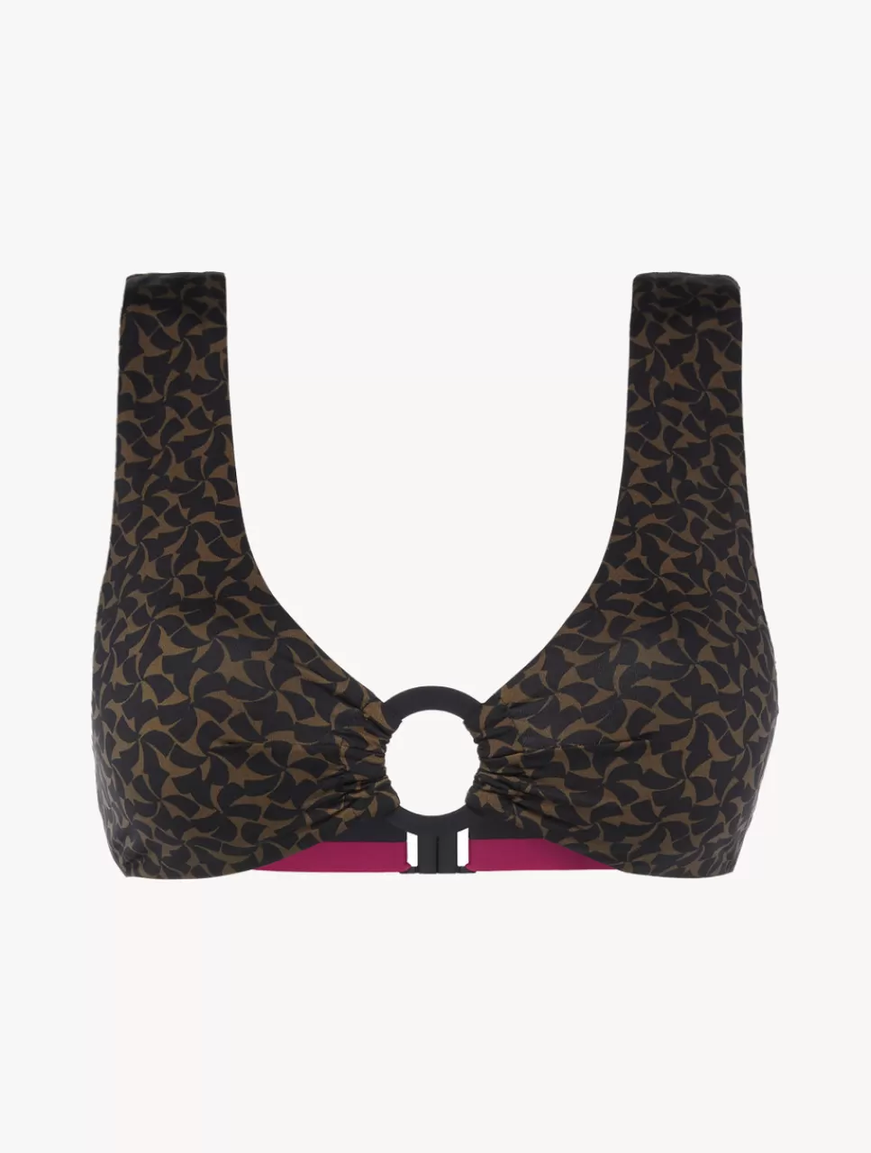 La Perla Sujetador Largo De Bikini De Color Verde Oscuro Y Negro Verdeoscuroynegro Outlet