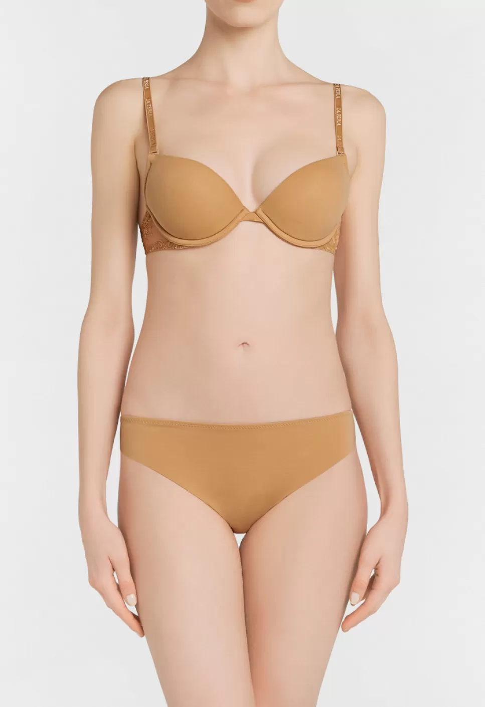 La Perla Sujetador Multifuncional T-shirt De Lycra® Con Encaje Chantilly Color Carne Nude Cheap