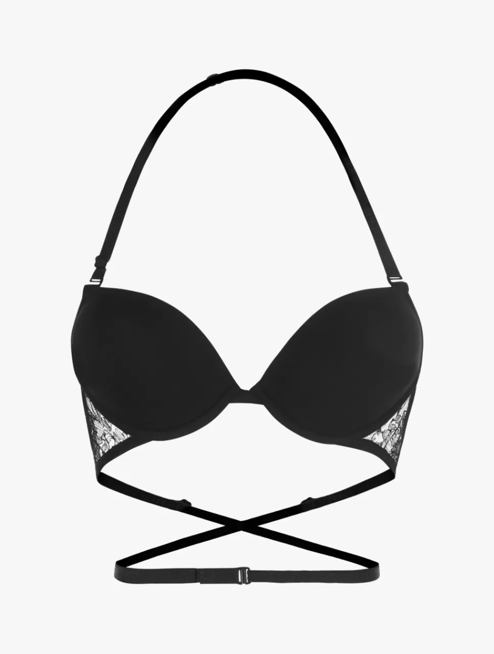 La Perla Sujetador Multifuncional T-shirt De Lycra® Con Encaje Chantilly Color Negro Black Flash Sale