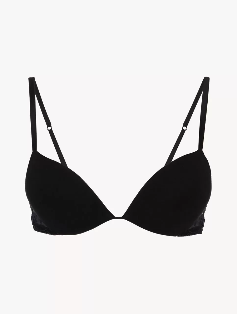 La Perla Sujetador Push Up Onyx Con Tul Bordado Negro New