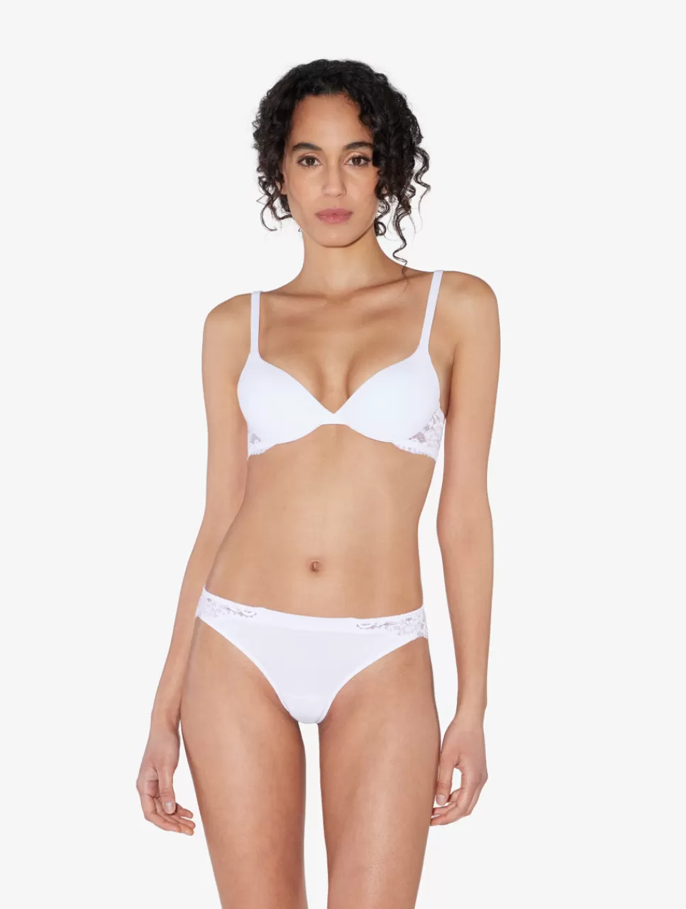 La Perla Sujetador Push-up De Algodón Blanco White Shop