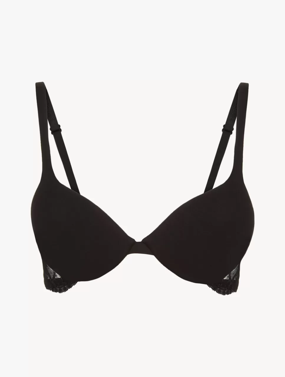 La Perla Sujetador Push-up De Algodón Negro Black Outlet