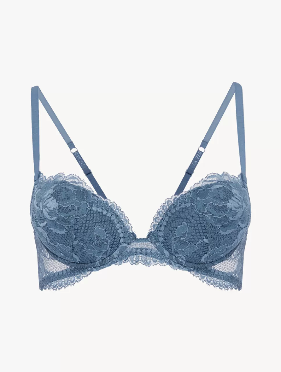 La Perla Sujetador Push-up De Encaje Azul Oscuro Dark_Blue Clearance