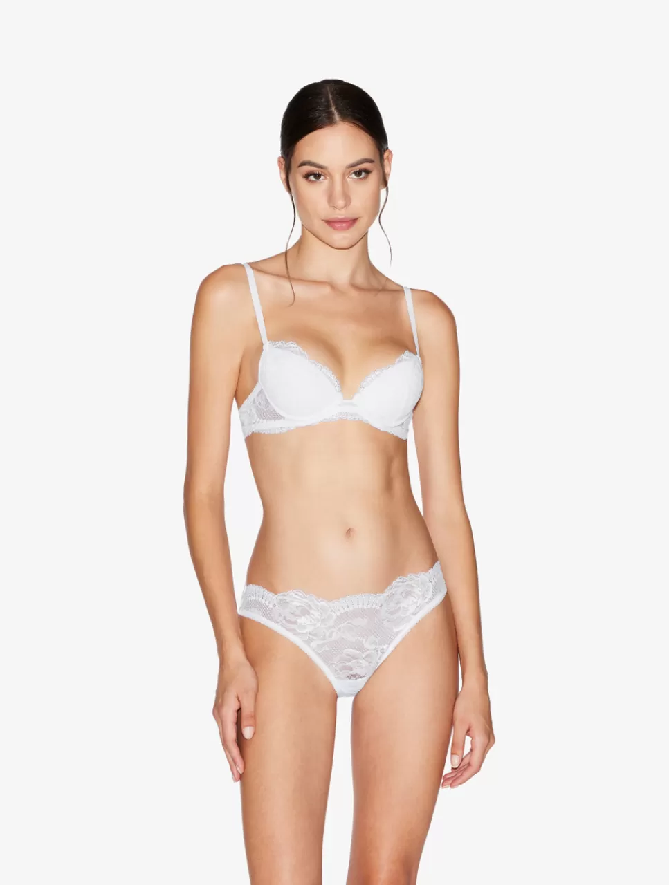 La Perla Sujetador Push-up De Encaje Blanco White Best Sale