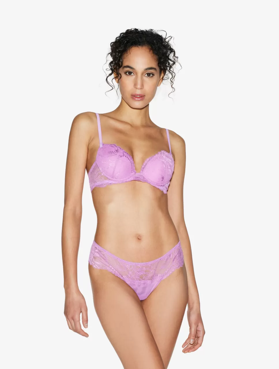 La Perla Sujetador Push-up De Encaje Rosa Lila Fashion