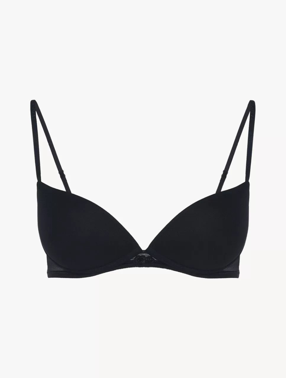 La Perla Sujetador Push-up De Tul Elástico Negro Black Flash Sale