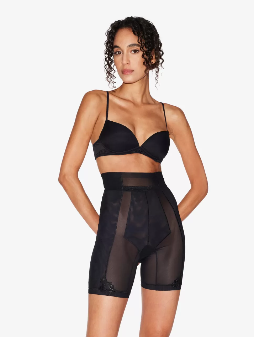 La Perla Sujetador Push-up De Tul Elástico Negro Black Flash Sale