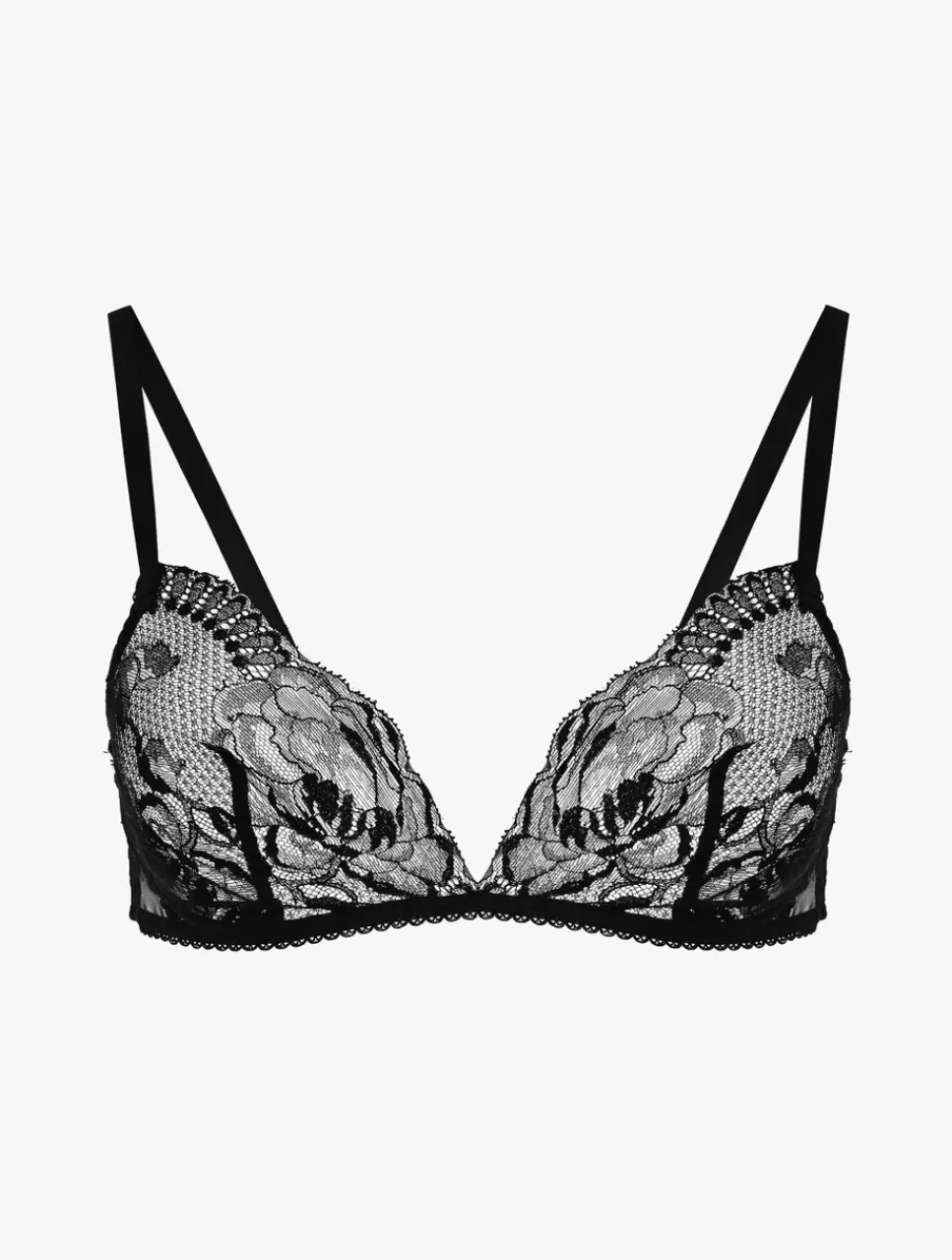 La Perla Sujetador Sin Aros De Encaje Negro Black Sale