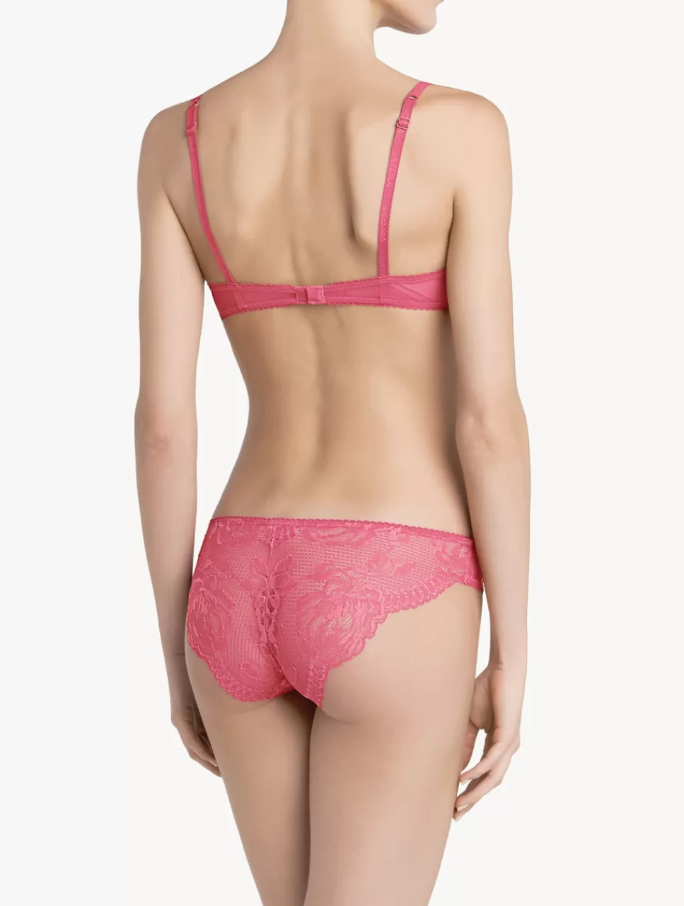 La Perla Sujetador Sin Aros De Encaje Wild Orchid Rosado Cheap