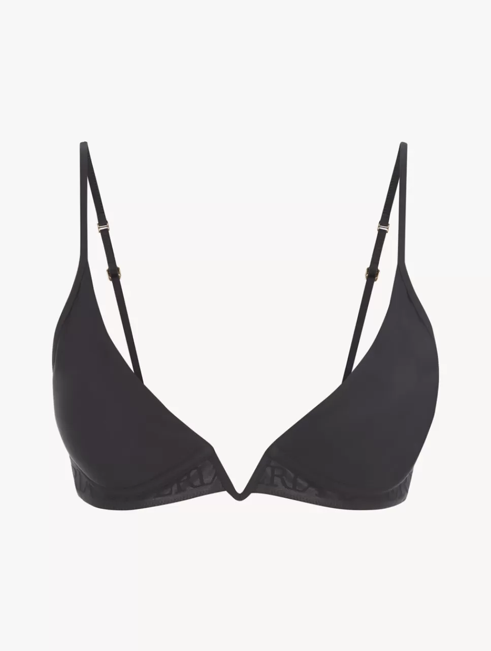 La Perla Sujetador Triangular Acolchado Sin Aro Y Escote En V Color Negro Black Cheap