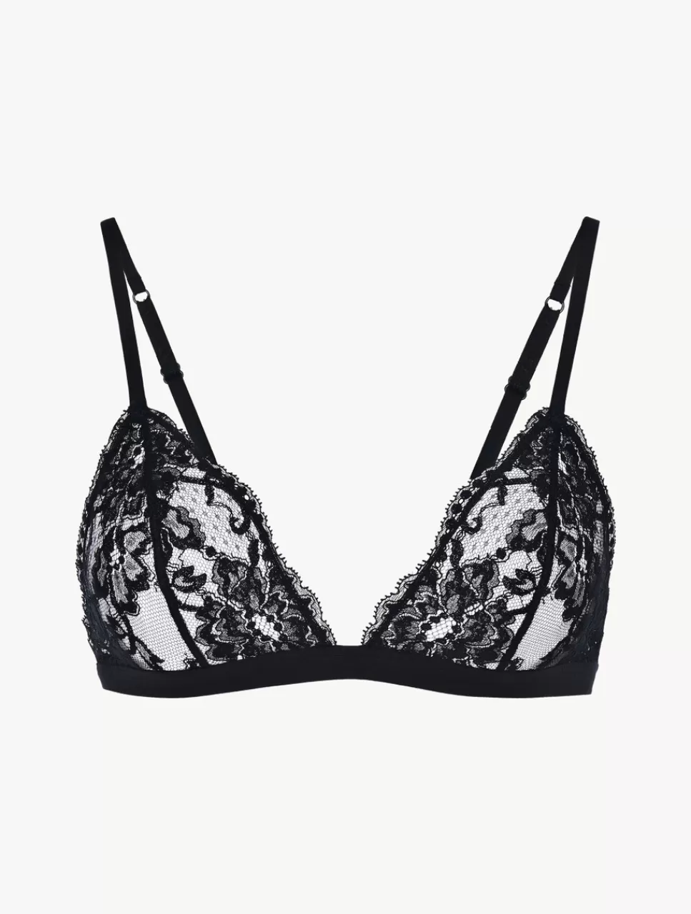 La Perla Sujetador Triángulo De Encaje Negro Black Store