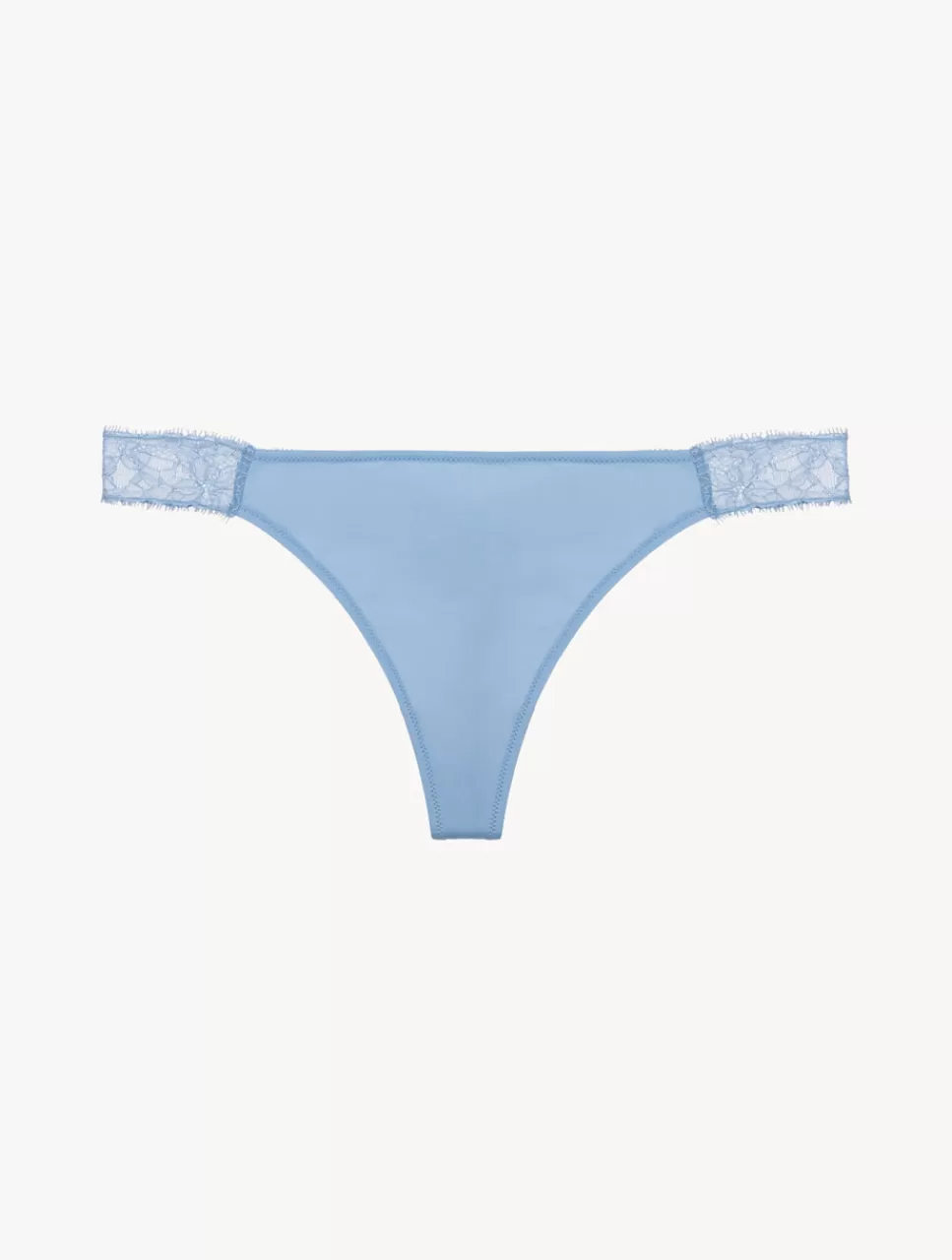 La Perla Tanga De Encaje En Azul Azure Discount