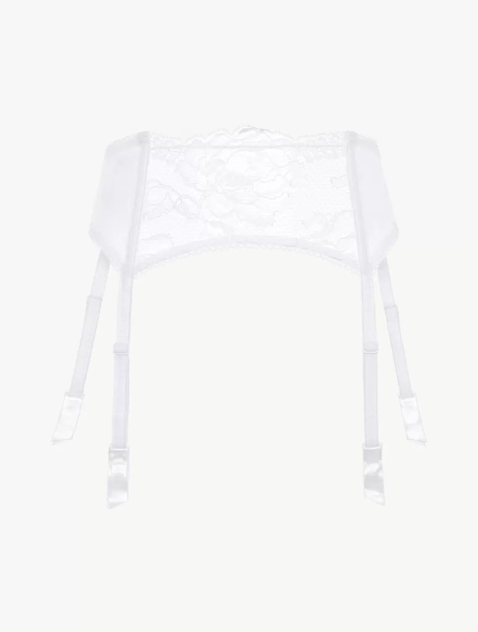 La Perla Lace Suspender Belt White Store